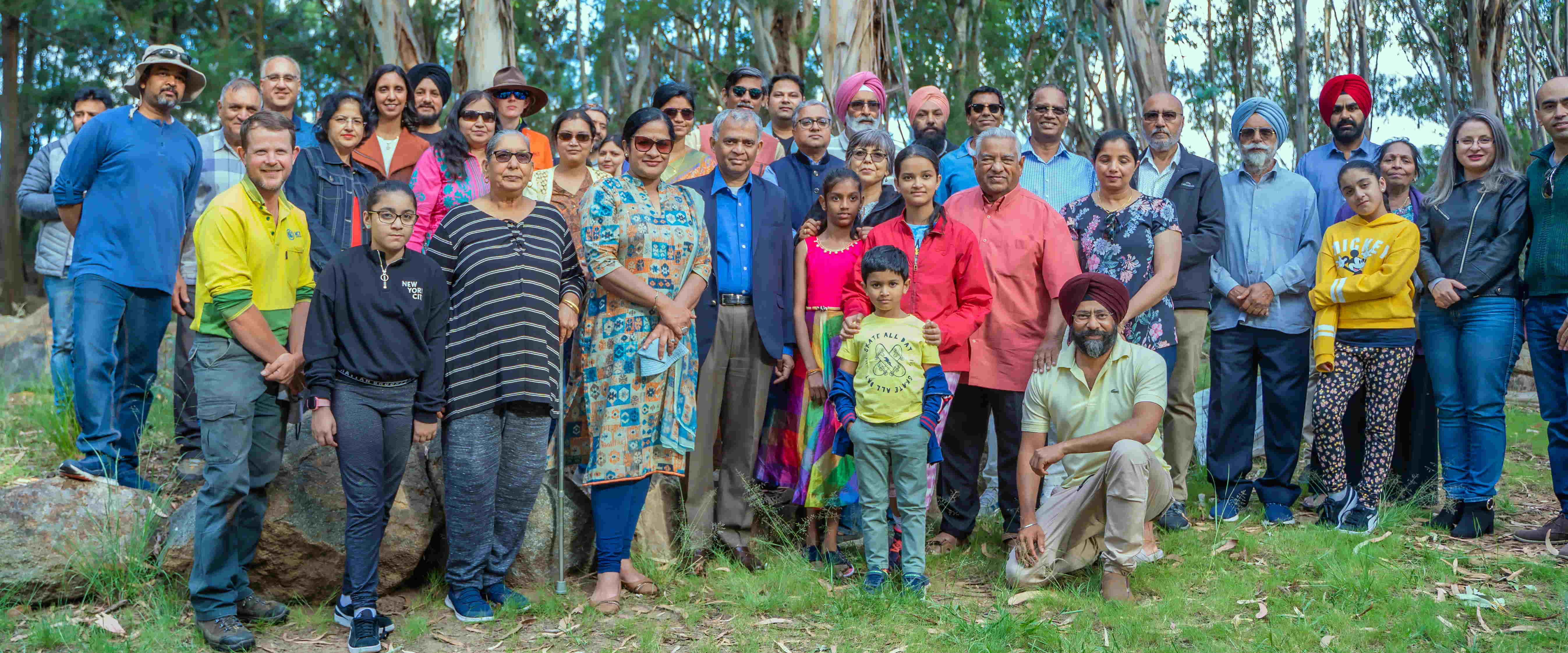 CPSCA watering at Guru Ka Baag